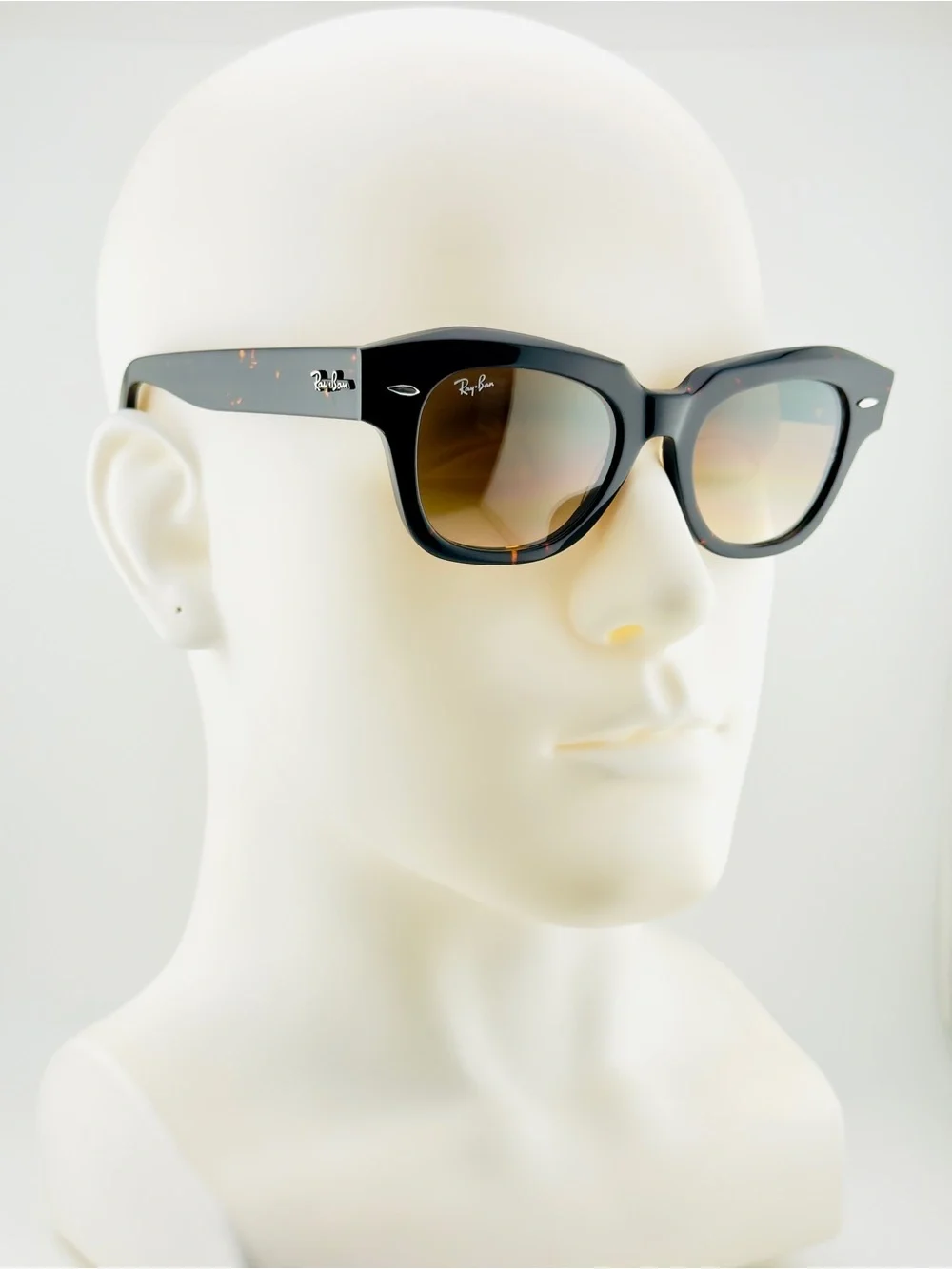 Ray-Ban State Street Women’s Sunglasses RB2186 Polished Havana Frame Brown Lens